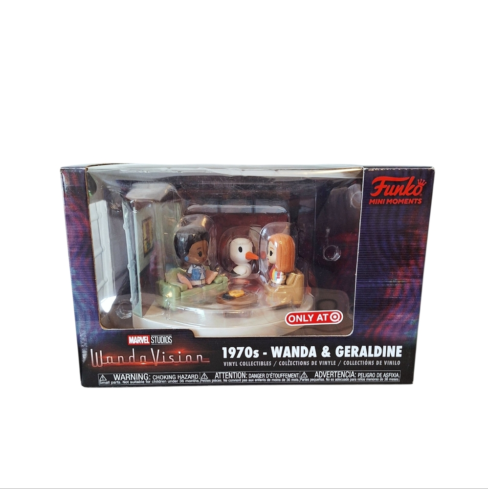 Marvel Studios Wanda Vision 1970s-Wanda & Geraldine Mini Moments Funko